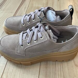 NEW in box Sorel Caribou X Women's Taupe Suede Sneaker